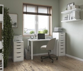 Комод Ингар белый с пятью выдвижными ящиками в Тавде - tavda.mebel24.online | фото 4