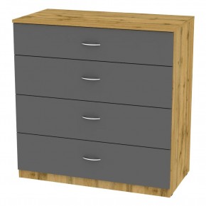 Комод K-93x90x45-1 (ДВ-Графит)​​​​​​​ Калисто в Тавде - tavda.mebel24.online | фото