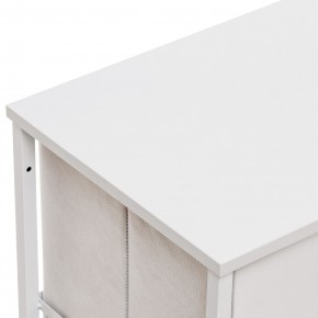 Комод Leset Линкс 4 ящ. (к/з), Каркас Белый, ящики Белые в Тавде - tavda.mebel24.online | фото 6