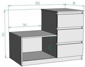 Комод Мальта K207 в Тавде - tavda.mebel24.online | фото 2