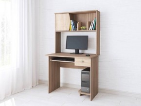 Компьютерный стол Грета-4 ясень шимо/дуб сонома в Тавде - tavda.mebel24.online | фото