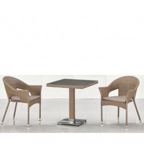 Комплект мебели T605SWT/Y79B-W56 Light Brown (2+1) в Тавде - tavda.mebel24.online | фото