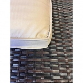 Комплект плетеной мебели  YR822Br Brown-Beige (подушка бежевая) в Тавде - tavda.mebel24.online | фото 2