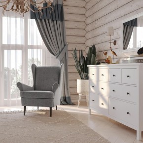 Кресло для отдыха Вало серый, ткань рогожка в Тавде - tavda.mebel24.online | фото 2