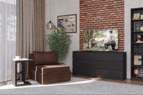 Кресло для отдыха Йоки коричневое, ткань рогожка в Тавде - tavda.mebel24.online | фото 4