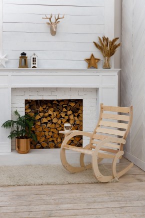 Кресло качалка не окрашенное ВЕНЕЦИЯ кресло маятниковое в Тавде - tavda.mebel24.online | фото 2