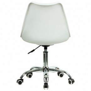 Кресло стул BRABIX "Eames MG-310 CH", хром, пластик белый, ткань серая, 532924 в Тавде - tavda.mebel24.online | фото 4