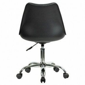 Кресло стул BRABIX "Eames MG-310 CH", хром, пластик черный, экокожа черная, 532925 в Тавде - tavda.mebel24.online | фото 4