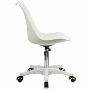 Кресло стул BRABIX "Eames MG-310 PL", пластик белый, экокожа белая, 532926 в Тавде - tavda.mebel24.online | фото 3