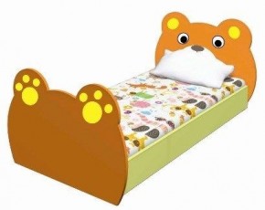 Кровать детская Медвежонок К-1V МДФ (600*1400) в Тавде - tavda.mebel24.online | фото