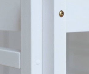 Кровать-домик двухъярусная 80*190 Белый в Тавде - tavda.mebel24.online | фото 3