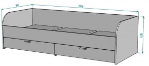 Кровать Ольга L54 (800*2000) в Тавде - tavda.mebel24.online | фото 2