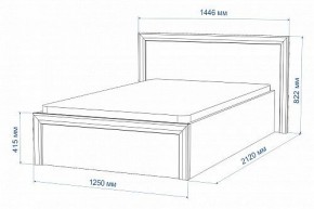 Кровать полутораспальная Нобиле Кр-120 в Тавде - tavda.mebel24.online | фото 3