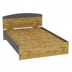 Кровать с основанием Алиса (L32) 1600*2000 (ДВ-Графит) в Тавде - tavda.mebel24.online | фото