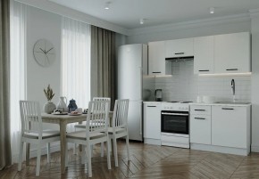 Кухонный гарнитур Белый Глянец 2000 (Стол. 26мм) в Тавде - tavda.mebel24.online | фото