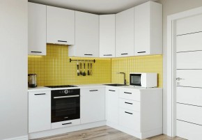 Кухонный гарнитур Белый Глянец 2200*1600 h950 (Стол. 38мм) в Тавде - tavda.mebel24.online | фото 1