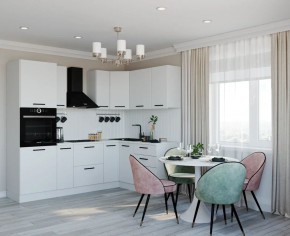 Кухонный гарнитур Белый Глянец 2400*1600 (Стол. 38мм) в Тавде - tavda.mebel24.online | фото 1