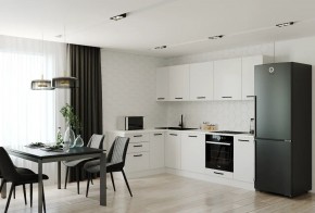 Кухонный гарнитур Белый Глянец 2600*1600 (Стол. 26мм) в Тавде - tavda.mebel24.online | фото 1