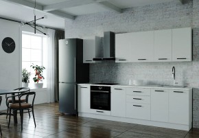 Кухонный гарнитур Белый Глянец 2800 (Стол. 38мм) в Тавде - tavda.mebel24.online | фото