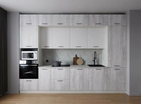 Кухонный гарнитур Бланка 3400 (Стол. 38мм) в Тавде - tavda.mebel24.online | фото 1