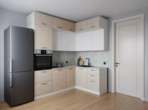 Кухонный гарнитур Демо 2200*1700 (Стол. 38мм) в Тавде - tavda.mebel24.online | фото