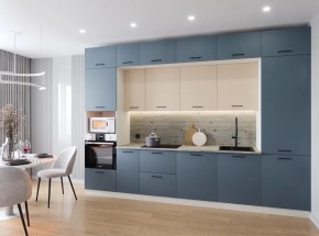 Кухонный гарнитур Фьюжн 3400 (Стол. 38мм) в Тавде - tavda.mebel24.online | фото