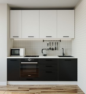 Кухонный гарнитур Графика 2200 (Стол. 38мм) в Тавде - tavda.mebel24.online | фото