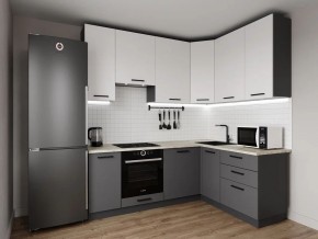 Кухонный гарнитур Меренга 2200*1600 h950 (Стол. 38мм) в Тавде - tavda.mebel24.online | фото