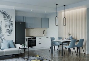 Кухонный гарнитур Ниагара 2550 (Стол. 38мм) в Тавде - tavda.mebel24.online | фото 1