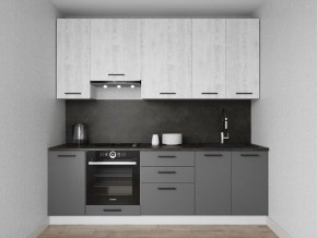Кухонный гарнитур Санторини 2400 h950 (Стол. 26мм) в Тавде - tavda.mebel24.online | фото 1