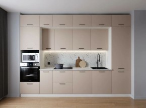 Кухонный гарнитур Шампань 3400 (Стол. 26мм) в Тавде - tavda.mebel24.online | фото