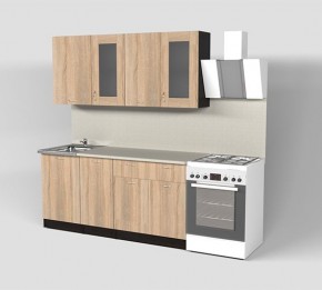 Кухонный гарнитур Симона демо 1700 (Венга/Дуб Сонома) в Тавде - tavda.mebel24.online | фото 1