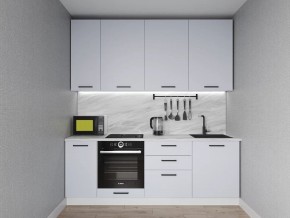 Кухонный гарнитур Смоки 2200 h950 (Стол. 38 мм) в Тавде - tavda.mebel24.online | фото 1