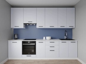 Кухонный гарнитур Смоки 2400 h950 (Стол. 38 мм) в Тавде - tavda.mebel24.online | фото 1