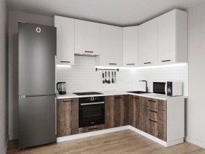Кухонный гарнитур Старое Дерево 2200*1600 h950 (Стол. 38мм) в Тавде - tavda.mebel24.online | фото 1