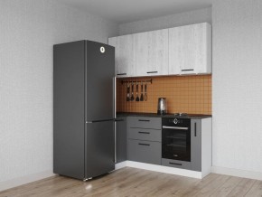 Кухонный гарнитур угловой Санторини 1000*1800 (Стол. 26мм) в Тавде - tavda.mebel24.online | фото 1