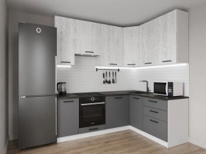 Кухонный гарнитур угловой Санторини 2200*1600 h950 (Стол. 38мм) в Тавде - tavda.mebel24.online | фото 1