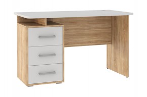 ЛАЙТ 2 Стол компьютерный (1200)  дуб сонома/белый в Тавде - tavda.mebel24.online | фото