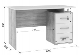 ЛАЙТ К3 Компьютерный стол в Тавде - tavda.mebel24.online | фото 4