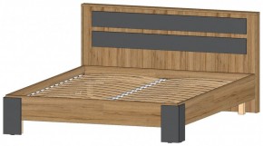 ЛЕНОРА Спальный гарнитур (модульный) графит в Тавде - tavda.mebel24.online | фото 4