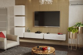 ЛИНДА Гостиная (Белый/Белый) в Тавде - tavda.mebel24.online | фото 3