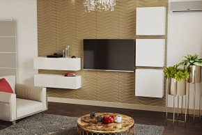 ЛИНДА Гостиная (Белый/Белый) в Тавде - tavda.mebel24.online | фото 4