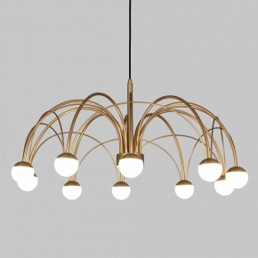 Люстра на штанге Eurosvet Ragno 90030/10 LED золото в Тавде - tavda.mebel24.online | фото 4