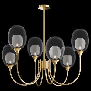 Люстра на штанге Maytoni Aura MOD016PL-06BS в Тавде - tavda.mebel24.online | фото 2