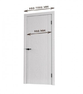 Межкомнатная дверь Bolivar Каньон браун (комплект) 900 в Тавде - tavda.mebel24.online | фото