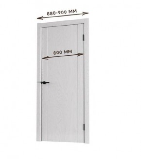 Межкомнатная дверь Bolivar Роялвуд белый (комплект) 800 в Тавде - tavda.mebel24.online | фото