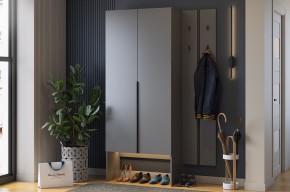 МЕРСИ Прихожая (модульная) графит в Тавде - tavda.mebel24.online | фото