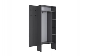 МЕРСИ Прихожая (модульная) графит в Тавде - tavda.mebel24.online | фото 7