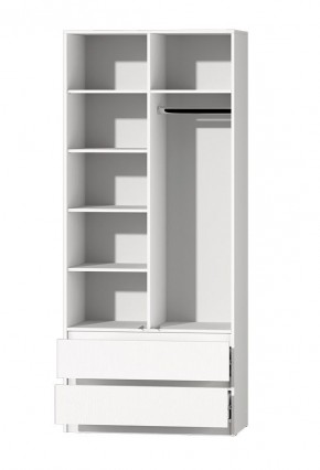 Модульная система Хилтон (Белый текстурный) в Тавде - tavda.mebel24.online | фото 40