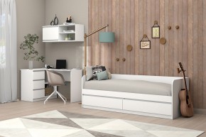 Модульная система Хилтон (Белый текстурный) в Тавде - tavda.mebel24.online | фото 5